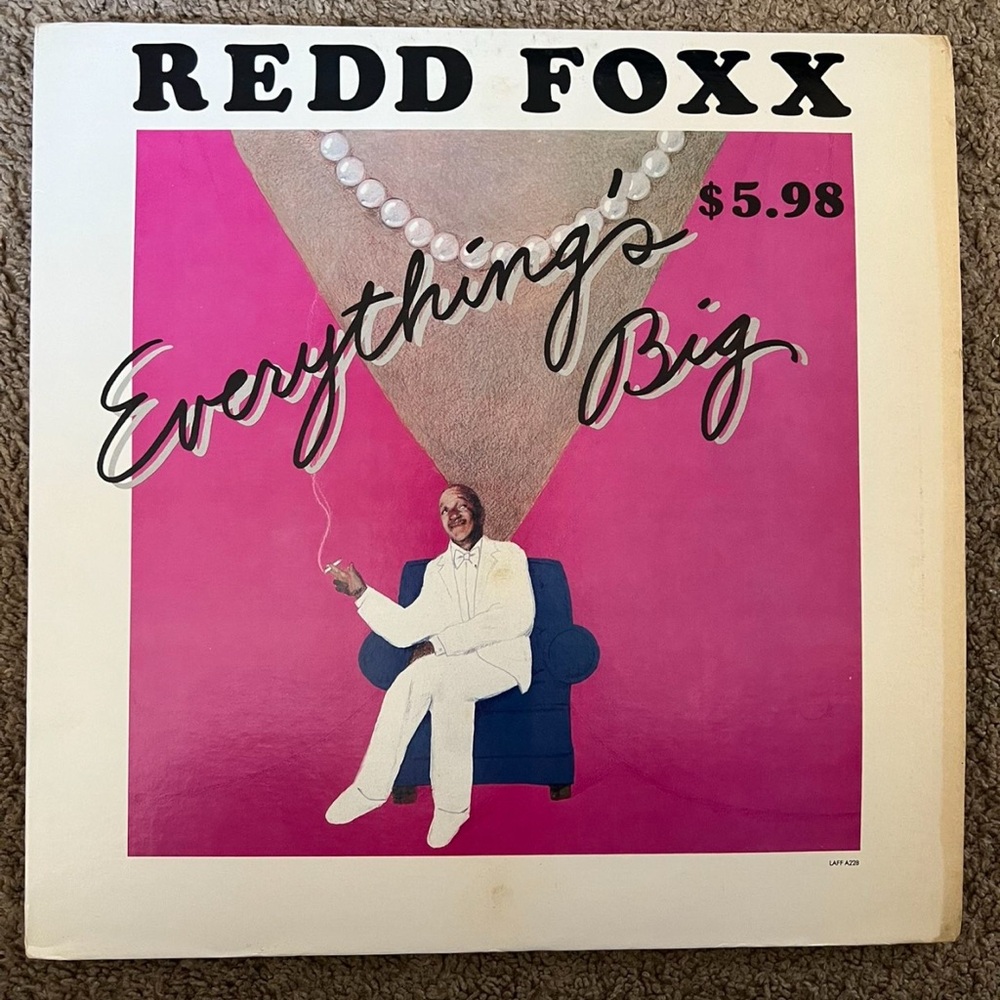 Redd Foxx Everything's Big Vinyl Record